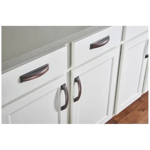 Jeffrey Alexander Annadale 96 mm Center-to-Center Bar Pull, Matte Black 435-96MB | Bold Handle for Cabinets & Furniture thumbnail 6