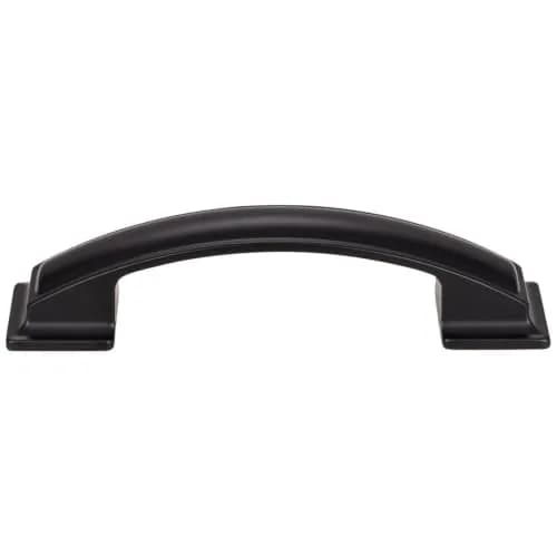 Jeffrey Alexander Annadale 96 mm Center-to-Center Bar Pull, Matte Black 435-96MB | Bold Handle for Cabinets & Furniture thumbnail 2