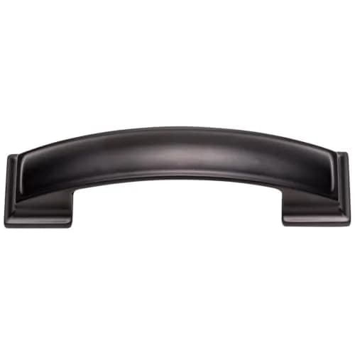 Jeffrey Alexander Annadale 96 mm Center-to-Center Bar Pull, Matte Black 435-96MB | Bold Handle for Cabinets & Furniture thumbnail 3