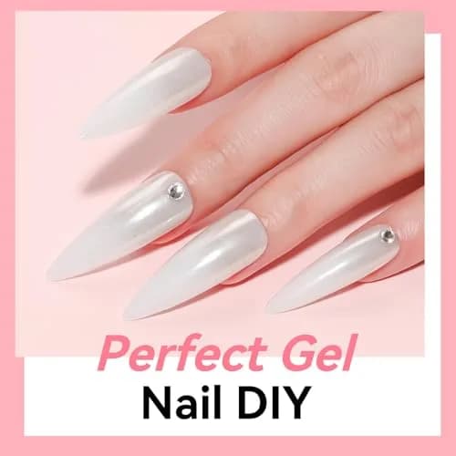 Makartt White Poly Nail Gel 50ML (1.7 Fl Oz) | Professional Gel Builder for Nail Art thumbnail 7