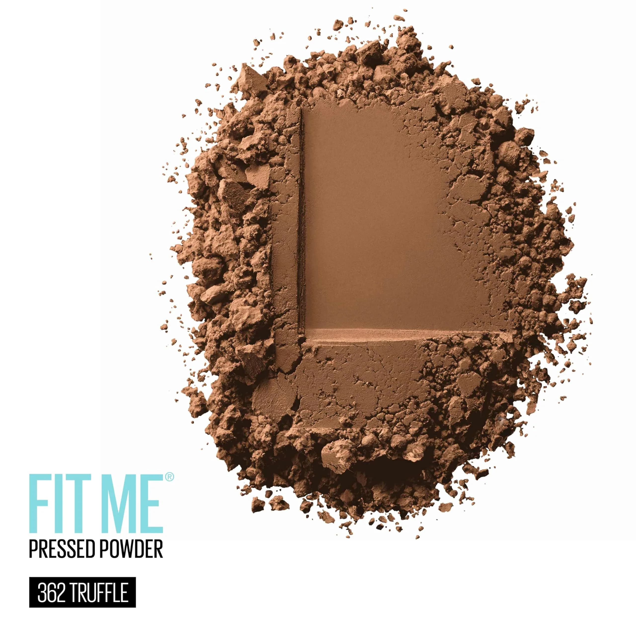Maybelline Fit Me Matte + Poreless Pressed Face Powder Truffle 8g (0.29 Oz) | Shine Control for Normal to Oily Skin - view 2