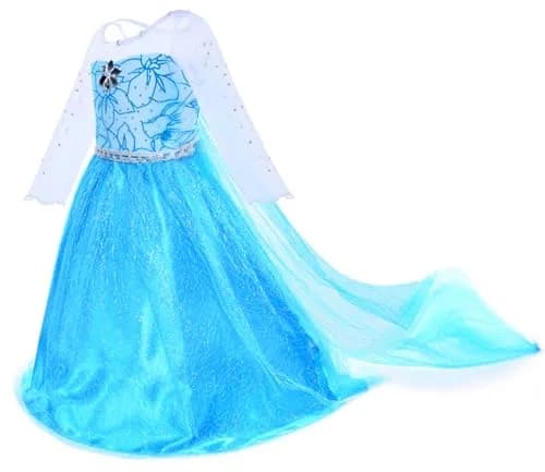 Party Chili Princess Costume Dress Up for Girls 8-9 Years | Princess Dress with Accessories thumbnail 4