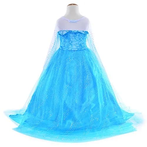 Party Chili Princess Costume Dress Up for Girls 8-9 Years | Princess Dress with Accessories thumbnail 5