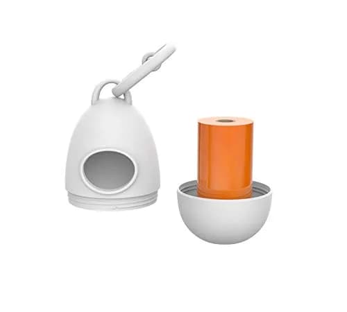 TUG Dog Waste Bag Dispenser with Dog Poop Bags, 15 Bags Per Roll, White | Leak Proof & Eco-Friendly thumbnail 2