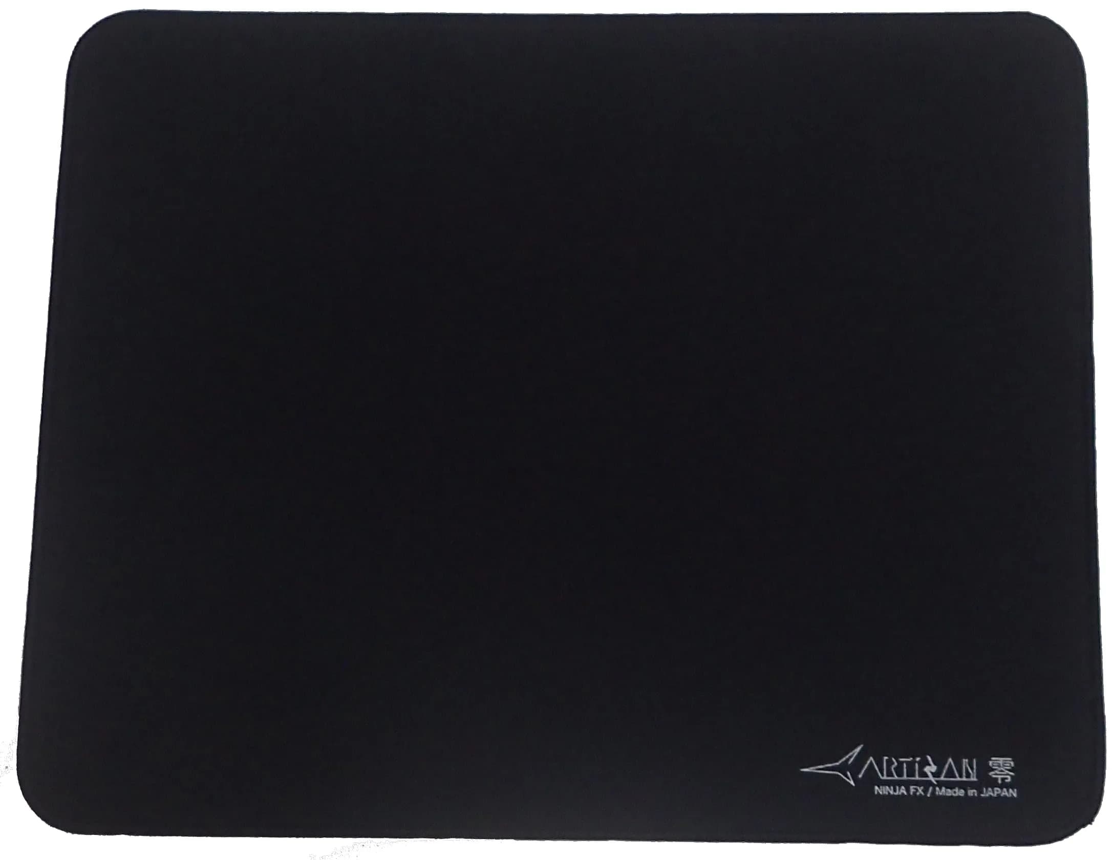 Artisan Zero Gaming Mouse Pad, Black XL 49cm x 42cm | Japan-Made Soft Surface for Precision Gaming — Black