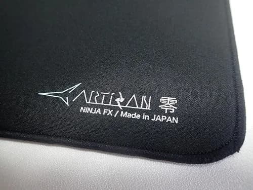 Artisan Zero Gaming Mouse Pad, Black XL 49cm x 42cm | Japan-Made Soft Surface for Precision Gaming thumbnail 2