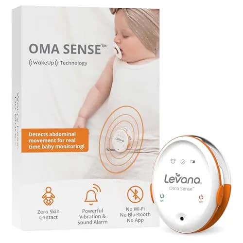 Levana Oma Sense Portable Baby Breathing Monitor with Vibrations & Alerts | Peace of Mind for Parents thumbnail 1