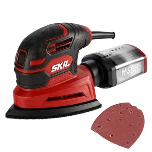 Skil Corded Detail Sander | 12,000 OPM, Micro-filtration, No-Tool Sheet Change (70-120 chars) thumbnail 1
