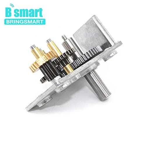 BRINGSMART JGY-370 12V 40rpm DC Worm Gear Motor Self-Lock Electric Motor | High Torque, All-Metal Gears, Impact-Resistant Shaft thumbnail 8
