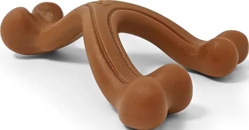 Nylabone Power Chew Easy-Hold Wishbone Dog Chew Toy, Small (3.85 oz / 109 g) | Durable Chew Toy for Aggressive Chewers thumbnail 1
