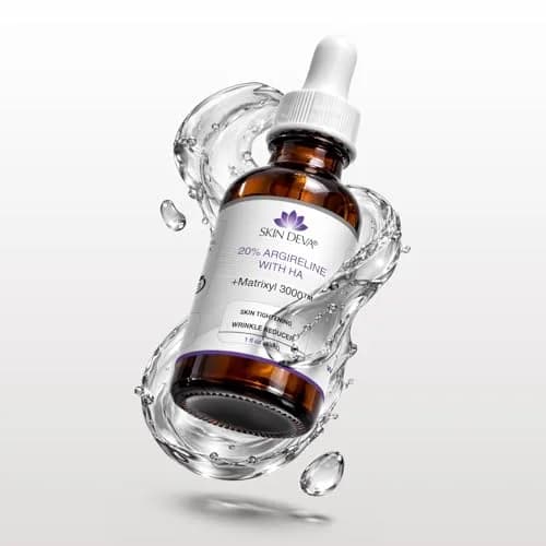 SKIN DEVA 20% Argireline Serum with Matrixyl 3000 & Hyaluronic Acid for Face | Deep Wrinkle Reducer, Anti-Aging, Skin Toning, Collagen Boost, 1 Fl Oz thumbnail 8