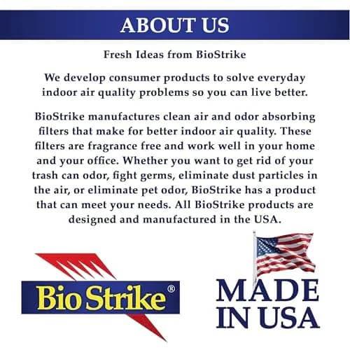 BioStrike Ceiling Fan Blade Air Filter - Dust & Allergen Catcher - Easy-Attach - Blade Filters for Any Fan Size - Reduce Airborne Particles - Made in USA (6 Packs w/ 2 filters each) thumbnail 9
