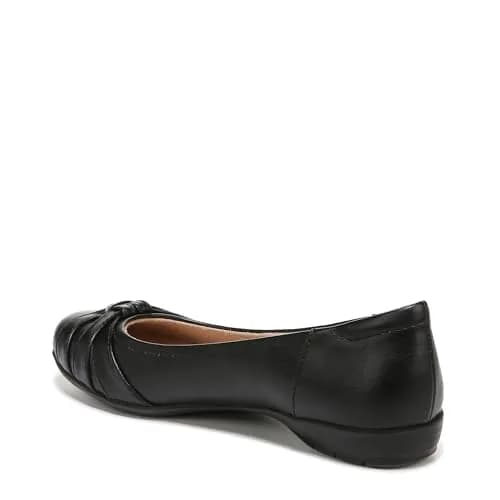 Naturalizer Soul Women's Gift Ballet Flat Black 9 M | Versatile, Cushioned Slip-On Flat thumbnail 8