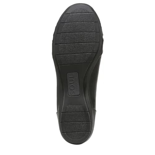 Naturalizer Soul Women's Gift Ballet Flat Black 9 M | Versatile, Cushioned Slip-On Flat thumbnail 4