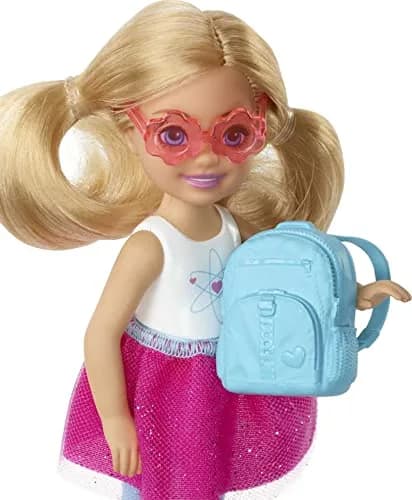 Barbie Dreamhouse Adventures Doll & Accessories Travel Set with Chelsea & Puppy, 3-7 Years thumbnail 4