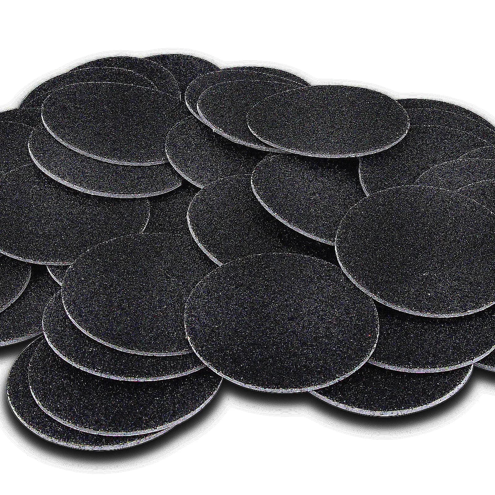 AONOLOVO 60PCS Replaceable Sandpaper Discs 180 Grit | Durable Foot File Refills for Callus Removal
