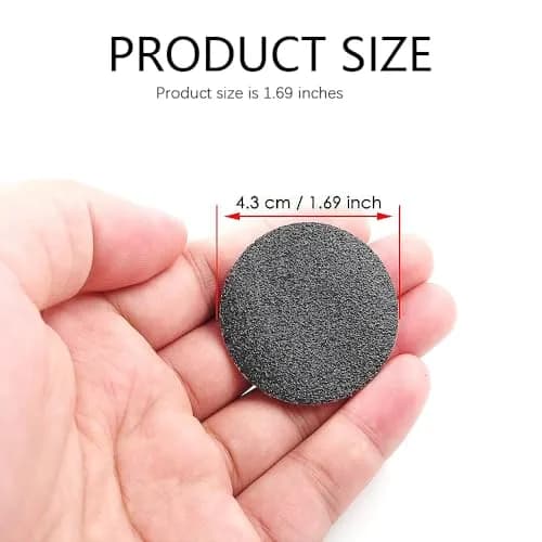 AONOLOVO 60PCS Replaceable Sandpaper Discs 180 Grit | Durable Foot File Refills for Callus Removal thumbnail 6