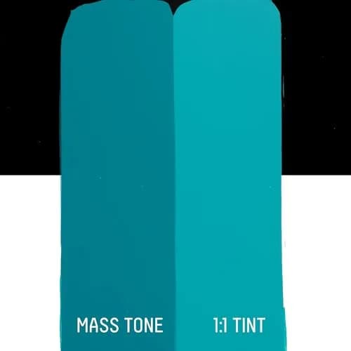 Liquitex BASICS Acrylic Paint, 4-oz Tube, Turquoise Blue | Lightfast, Artist-Quality Pigments for All Levels thumbnail 3