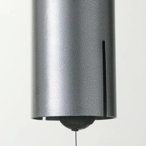 Woodstock Chimes Heroic Windbell Wind Chime for Outside 40" Large Silver | Deep Tone Sound, Outdoor Decor thumbnail 4