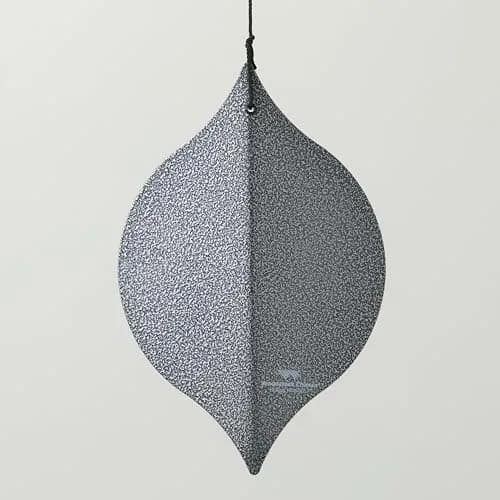 Woodstock Chimes Heroic Windbell Wind Chime for Outside 40" Large Silver | Deep Tone Sound, Outdoor Decor thumbnail 6