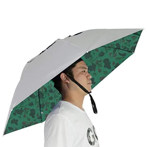 NEW-Vi Fishing Umbrella Hat 91.4cm (37.4") | Hands-Free Sun & Rain Protection for Outdoor Use thumbnail 1