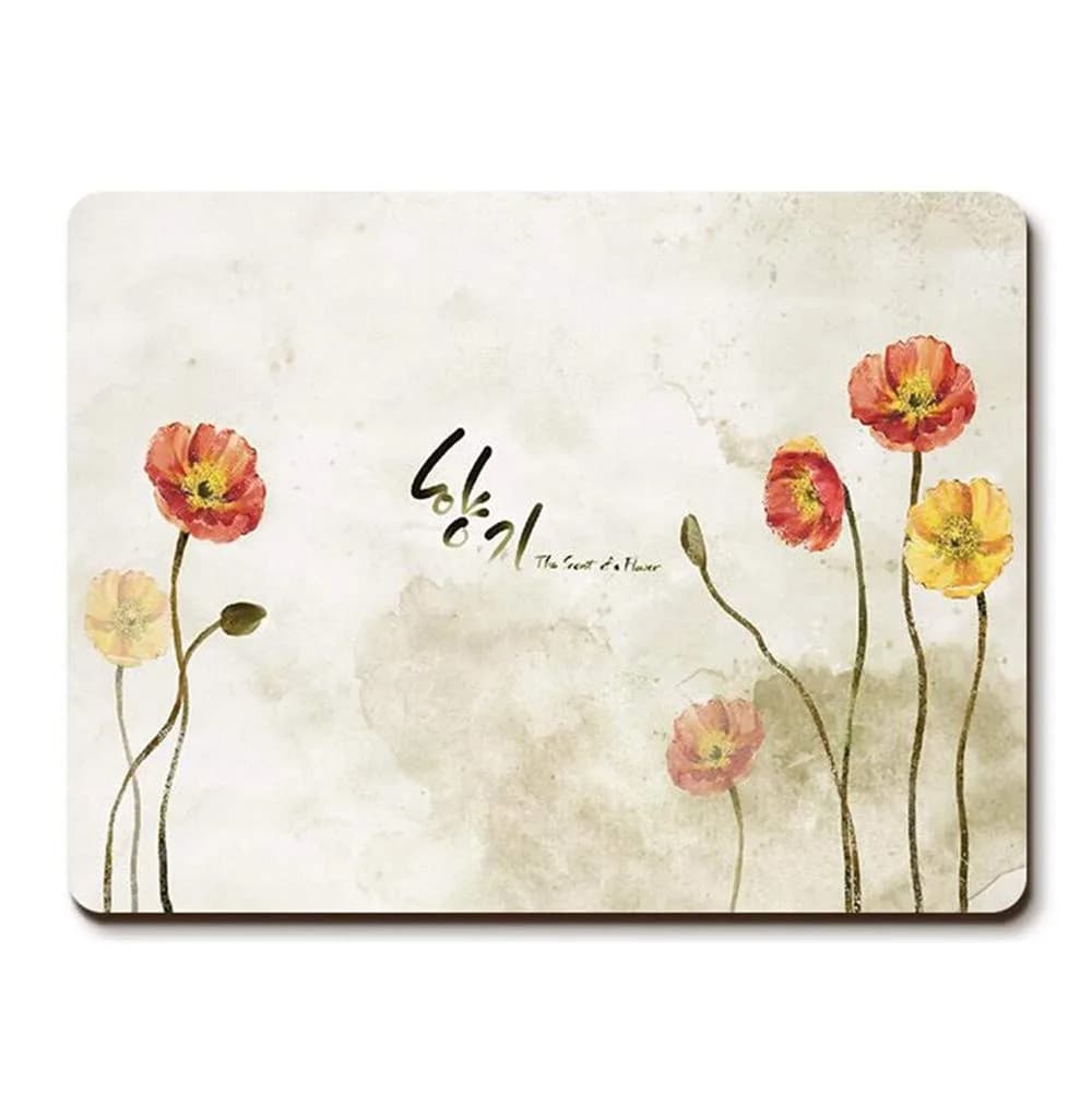 YAYIYO Cork Hardboard Placemat 40 x 30 cm | Waterproof & Heat Resistant (70-120 chars) — Multicolor