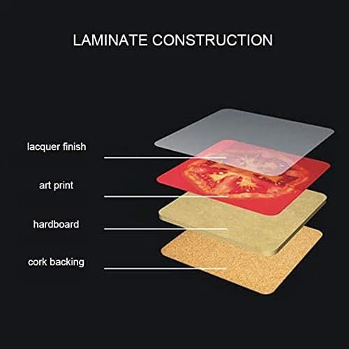 YAYIYO Cork Hardboard Placemat 40 x 30 cm | Waterproof & Heat Resistant (70-120 chars) thumbnail 4