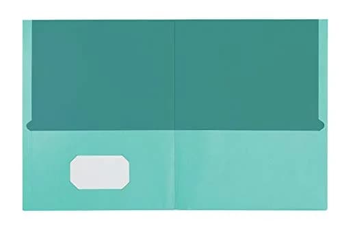 Oxford 2 Pocket Folders, Textured Paper, Assorted Colors, Letter Size, 25 Per Box | Durable & Organized thumbnail 5