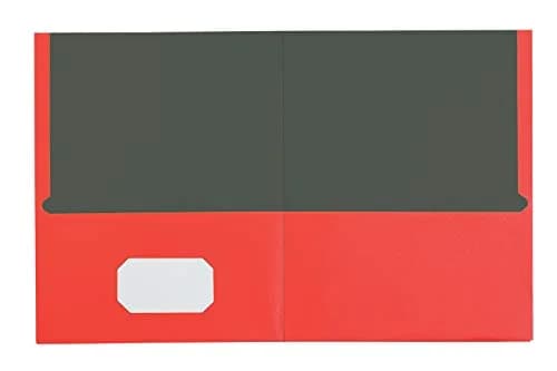 Oxford 2 Pocket Folders, Textured Paper, Assorted Colors, Letter Size, 25 Per Box | Durable & Organized thumbnail 6