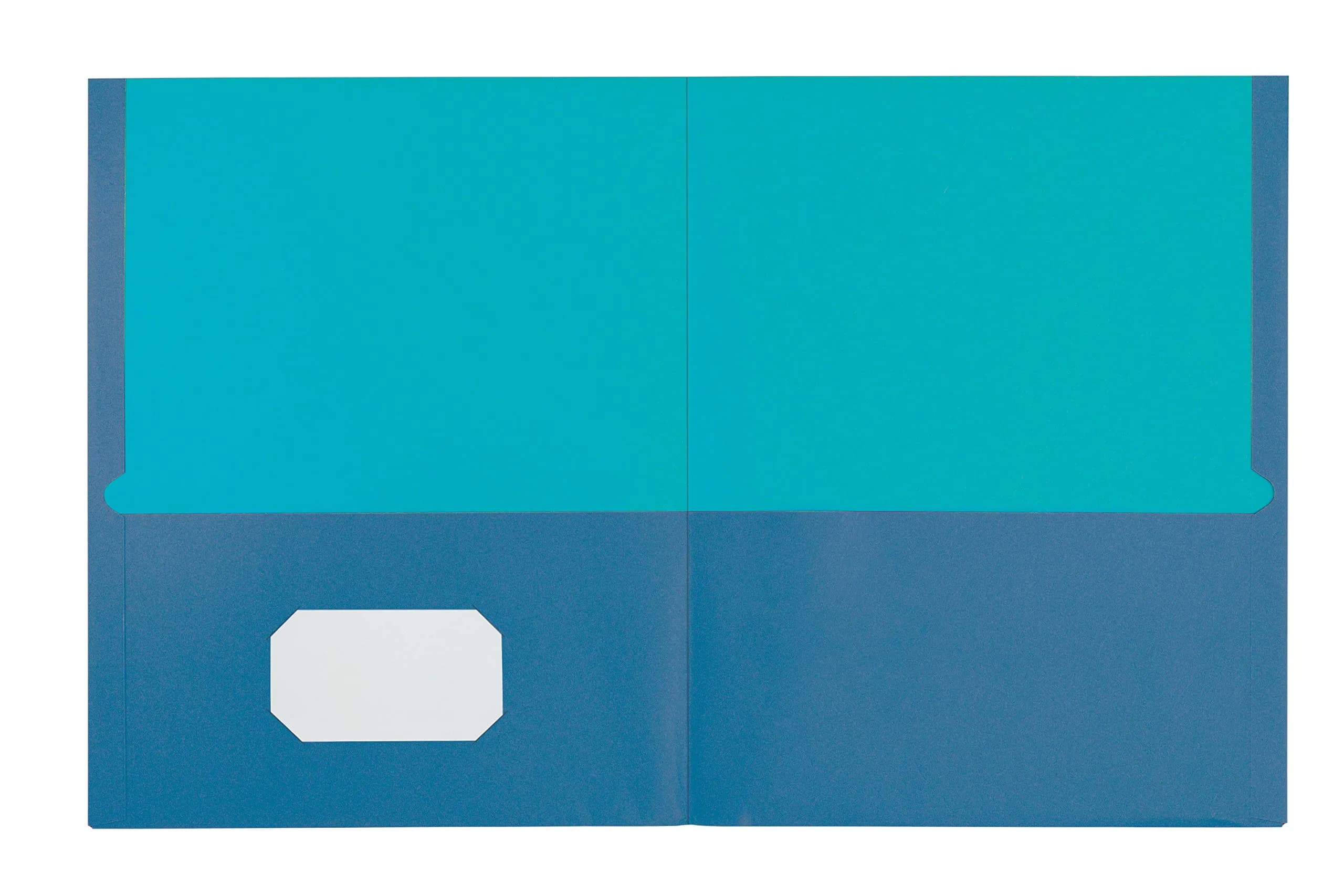 Oxford 2 Pocket Folders, Textured Paper, Assorted Colors, Letter Size, 25 Per Box | Durable & Organized - view 2