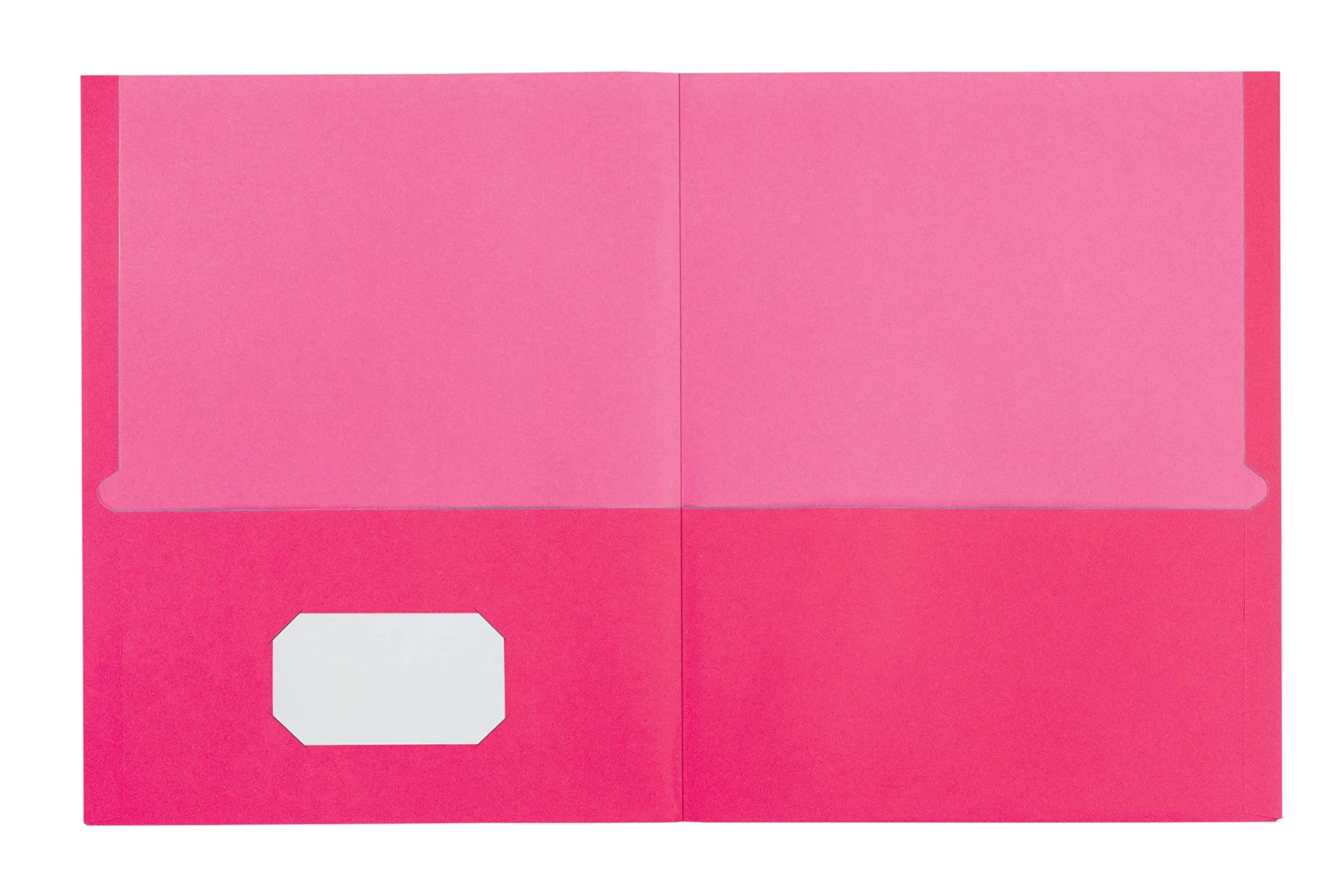 Oxford 2 Pocket Folders, Textured Paper, Assorted Colors, Letter Size, 25 Per Box | Durable & Organized - view 4