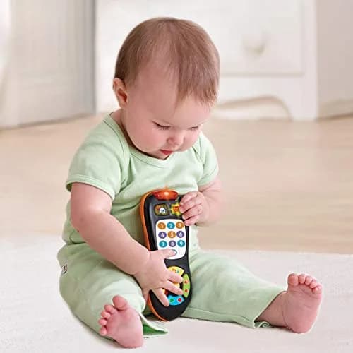 VTech Click and Count Remote, Black | Educational Baby & Toddler Toy for 6-36 Months thumbnail 4