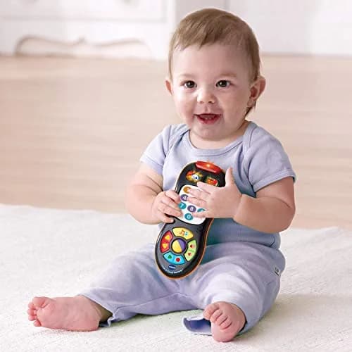 VTech Click and Count Remote, Black | Educational Baby & Toddler Toy for 6-36 Months thumbnail 2