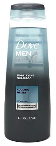 Dove Men+Care Fortifying Shampoo Cooling Relief Icy Menthol 710ml (24 Fl Oz) | Strengthens Hair & Scalp thumbnail 2