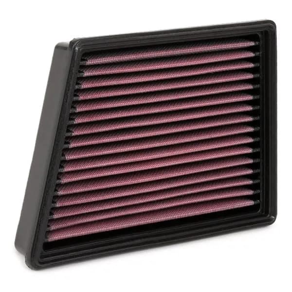 K&N Engine Air Filter: Reusable, Washable, 75,000 Mile Service, 19.6cm x 24.6cm x 4.4cm (7.7in x 9.7in x 1.7in) | High-Flow Performance for Ford EcoSport, Fiesta, Transit thumbnail 4