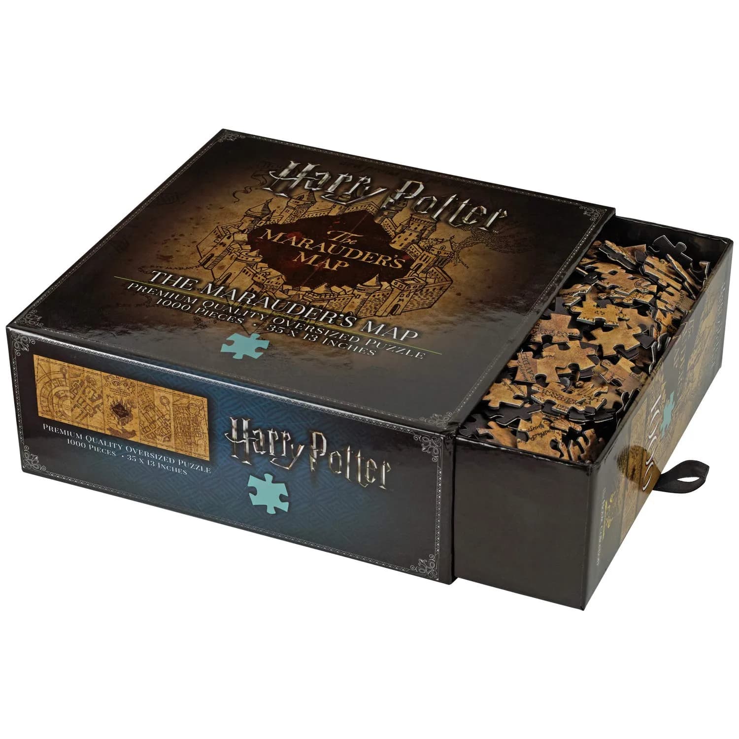 The Noble Collection Harry Potter Marauder's Map 1000-Piece Jigsaw Puzzle | Officially Authorized by Warner Brothers - view 2