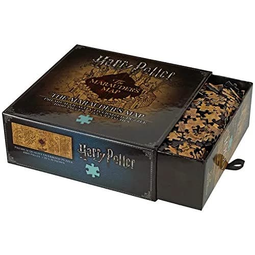 The Noble Collection Harry Potter Marauder's Map 1000-Piece Jigsaw Puzzle | Officially Authorized by Warner Brothers thumbnail 2