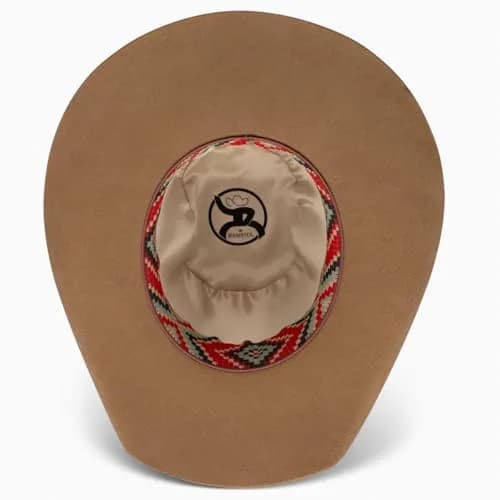 RESISTOL Men's Hooey Day Money 4X Cowboy Hat Pecan 7 1/2 | Rugged Wool Performance thumbnail 5