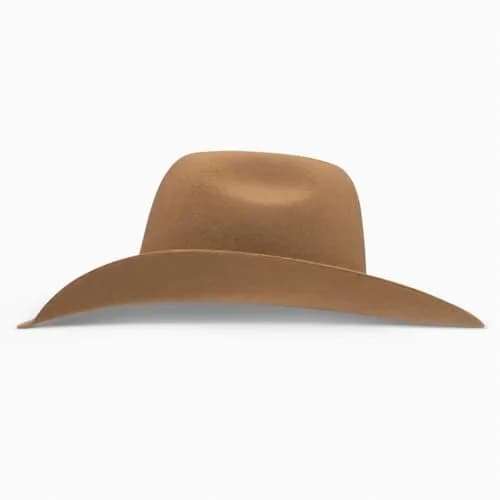 RESISTOL Men's Hooey by Day Money 4X Cowboy Hat Pecan 7 1/8 | Rugged Wool Rodeo Headwear thumbnail 2