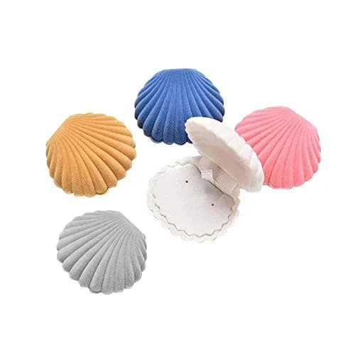 Ximimark Velvet Jewelry Box 5 Pcs Set | Compact & Portable Organizer for Rings, Earrings, Necklaces thumbnail 1