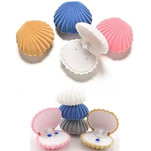 Ximimark Velvet Jewelry Box 5 Pcs Set | Compact & Portable Organizer for Rings, Earrings, Necklaces thumbnail 3