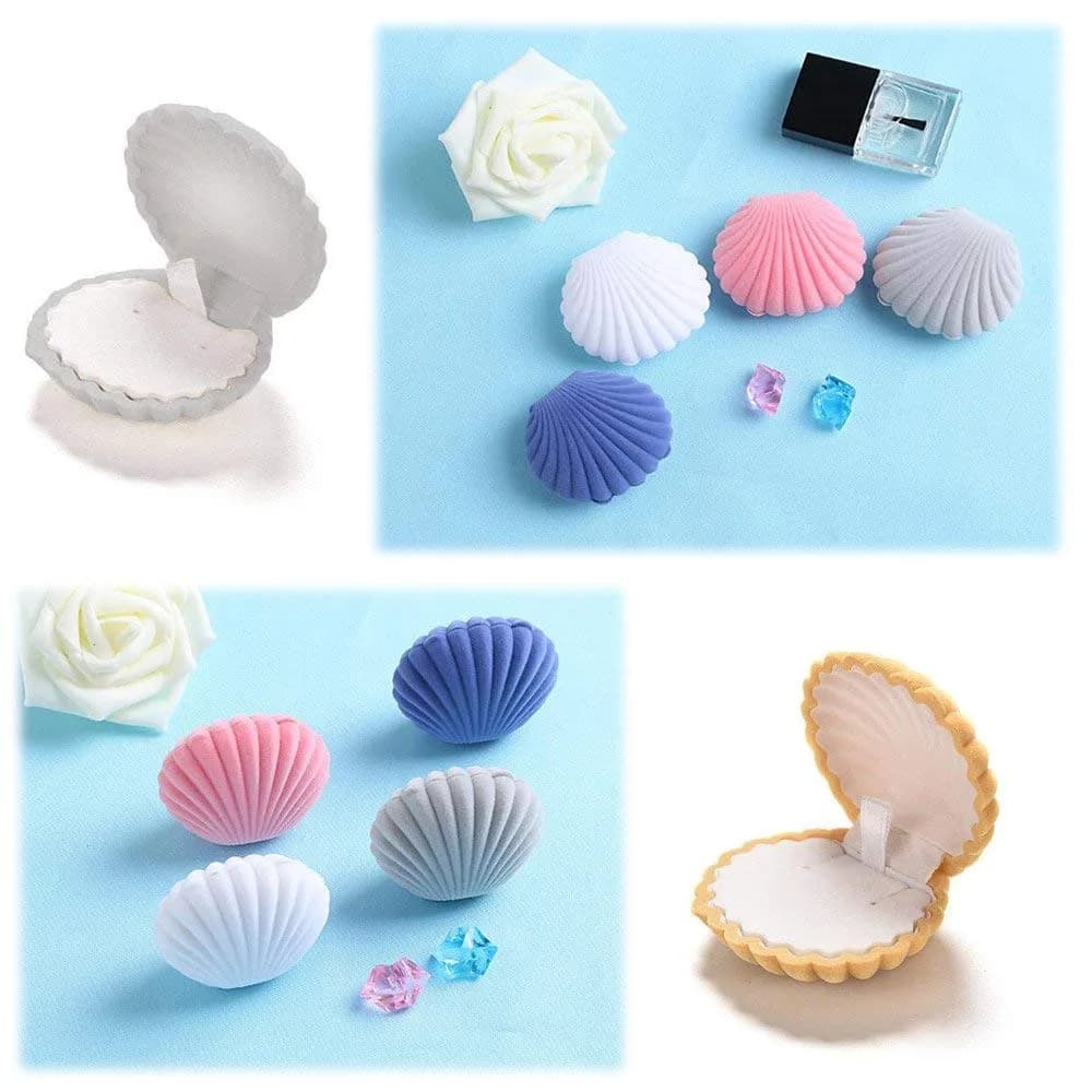 Ximimark Velvet Jewelry Box 5 Pcs Set | Compact & Portable Organizer for Rings, Earrings, Necklaces - view 4