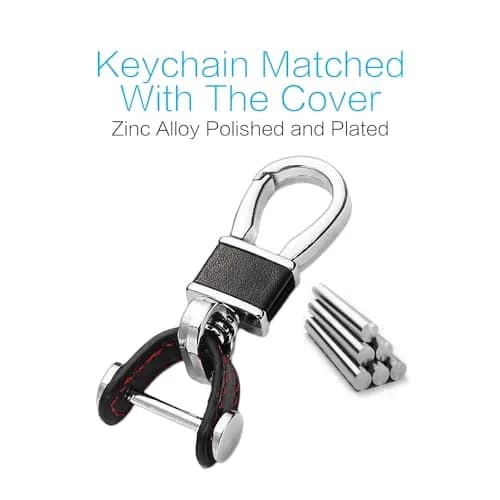 MECHCOS Leather Key Fob Cover for BMW X1 X3 X4 X5 X6 3 5 7 Series | Genuine Leather, Signal Safe (70-120 chars) thumbnail 5