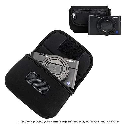JJC Compact Camera RX100 VII Case Pouch for Sony RX100 VII & More | Impact-Resistant Neoprene (70-120 chars) thumbnail 8