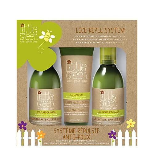 Little Green Kids Lice Repel System, Complete Kit | Natural Tea Tree & Neem Formula, Safe for Kids thumbnail 1