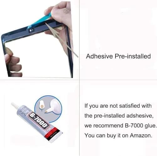 T Phael White Digitizer Repair Kit for 2017 iPad 9.7 A1822, A1823 / iPad 5 iPad Air 1st Touch Screen Replacement (Without Home Button) thumbnail 6