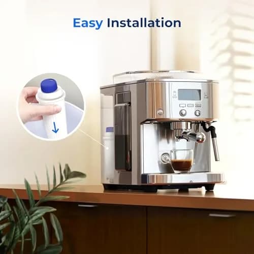 Waterdrop DLS C002 Filter Replacement for De'Longhi Coffee Machines 4 Pack | Reduces Chlorine & Impurities for Better Taste thumbnail 7