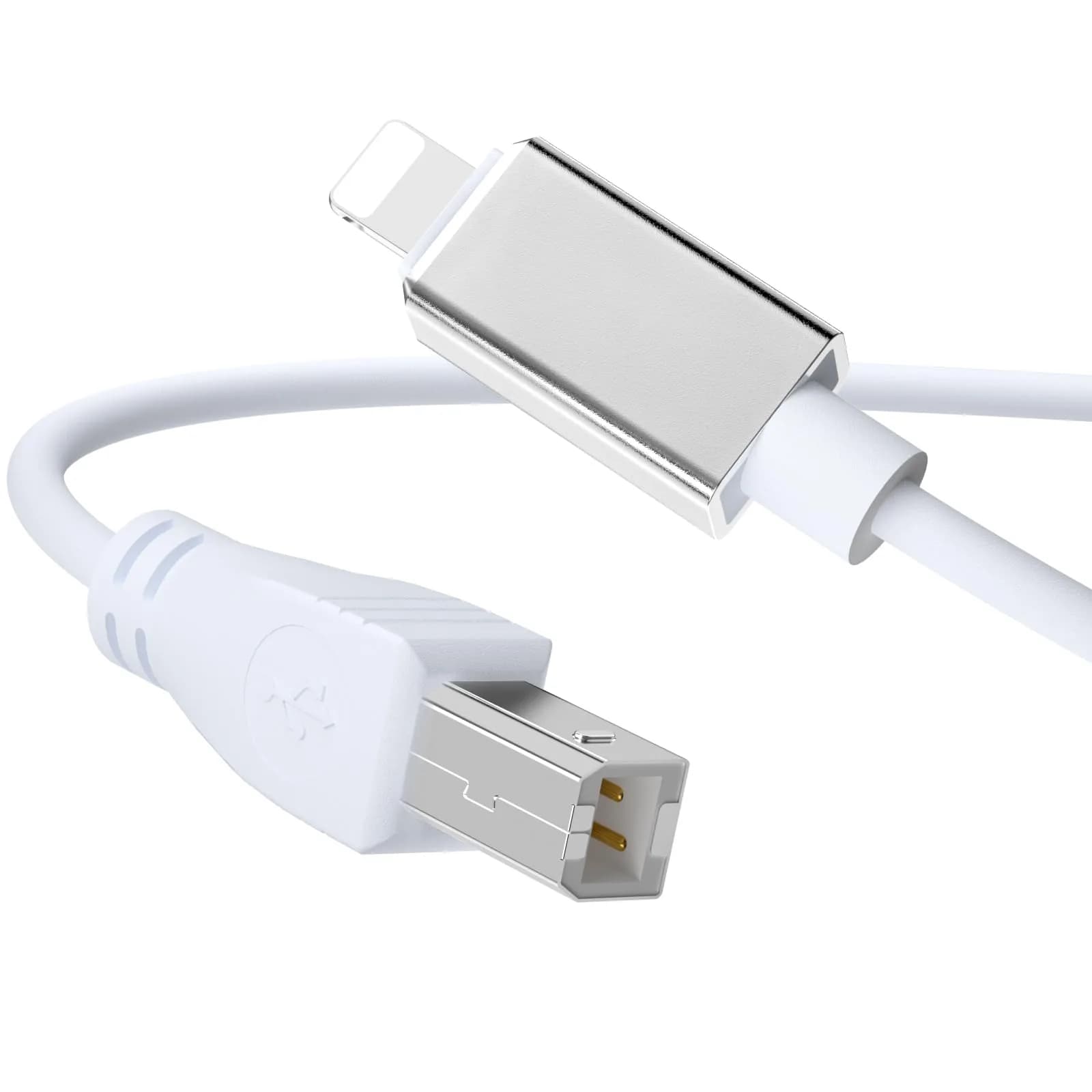 MeloAudio Lightning to MIDI Cable 1.5m (5ft) | Connect iOS to Musical Instruments