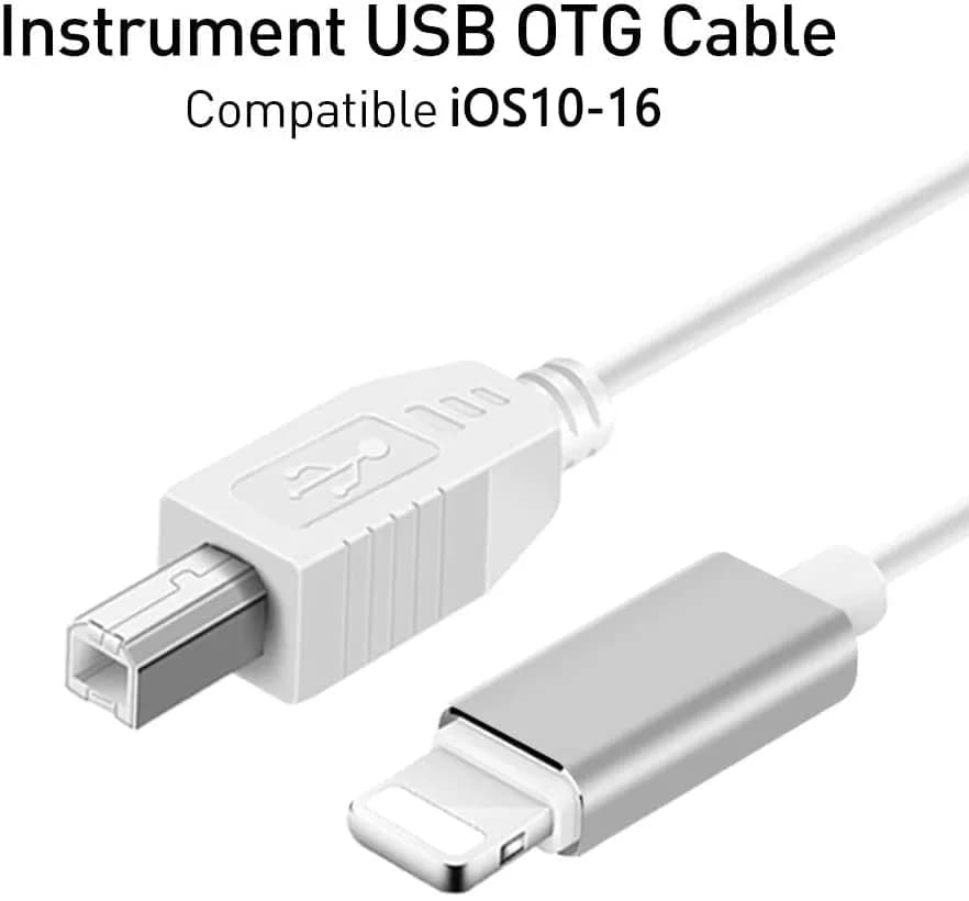 MeloAudio Lightning to MIDI Cable 1.5m (5ft) | Connect iOS to Musical Instruments thumbnail 4
