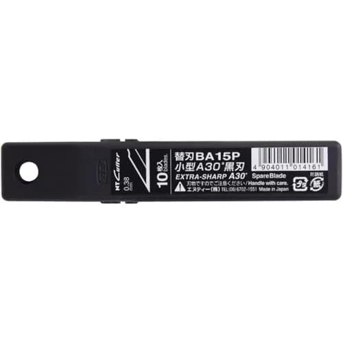 NT Cutter BA15P 9mm Precision Snap-Off Blades 72mm L (0.038cm T) | Extra Sharp 30-Degree Carbon Steel for Paper, Vinyl, Crafts thumbnail 1